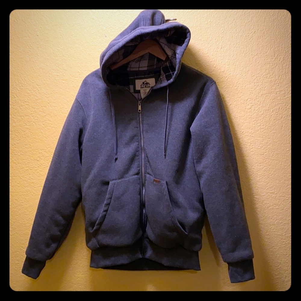 Old Mill Hooded Sweatshirt Coat